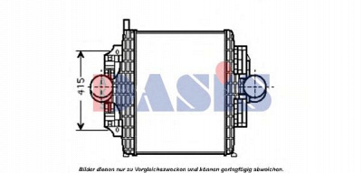 AKS DASIS 137010n -  Интеркулер